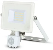 Faro proiettore Led 30W Bianco da esterno IP65 Bianco neutro 4000K con  sensore crepuscolare e di movimento Aigostar