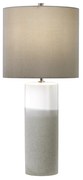 Lampada Da Scrivania Contemporanea Fulwell Porcellana Bianco Grigio 1 Luce E27