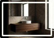 Specchio LED 80x60cm P10407