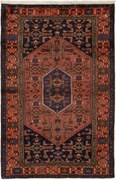 Shiraz Tappeto persiano 130x200 (Iran) Annodato A Mano