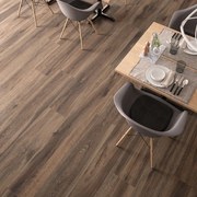 Pavimento 30x180 Effetto parquet In Gres Porcellanato Burnt Barkwood CSABA7BU18 Ceramica Sant Agostino