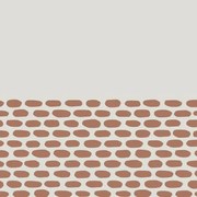 Mutina Tape Cobble Half Piastrella Cm 20,5x20,5 Brown