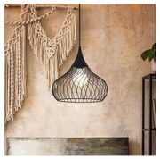 Eglo 43344 - Lampadario a sospensione con filo STAVERTON 1xE27/60W/230V