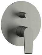 Miscelatore doccia incasso spazzolato con deviatore Mariani serie Artic