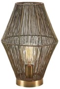 Markslöjd 108665 - Lampada da tavolo CASA 1xE27/40W/230V ottone
