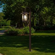 Lampioncino da giardino Zayn Lindby, dimmerabile, Marrone / Ruggine, Alluminio, Antico, Lampada da esterni