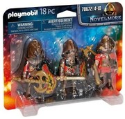 Set di Cifre Novelmore Fire Knigths Playmobil 70672 (18 pcs)