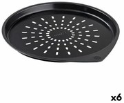 Stampo per Pizza Pyrex Magic Nero Metallo Ø 30 cm (6 Unità)