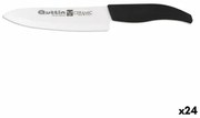 Coltello da chef Quttin   Ceramica Nero 15 cm 1,8 mm (24 Unità)