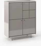 Credenza alta in metallo Coya