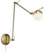 Nordlux - Applique CONTINA 1xG9/5W/230V ottone