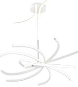 Lampadario LED design Anuk bianco Ø70cm, luce con 3 temperature di colore 7000 lumen