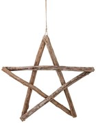 Ornamento natalizio pendente in legno Rai - Bloomingville