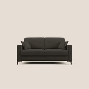 Kafka divano letto matrimoniale in morbido tessuto impermeabile T02 nero