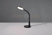 Sally lampada da studio led 8,4w 830lm, 4000k nera flessibile con c...