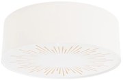 Plafoniera RAYS 2xE27/60W/230V diametro 60 cm bianco