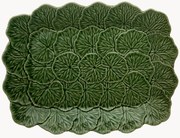 Piatto da portata artigianale Geranium