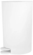 Pattumiera bagno 3 Lt bianco con apertura a pedale Orbix