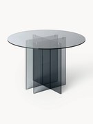 Tavolo rotondo in vetro Anouk, varie misure