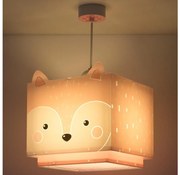 Dalber 64582 - Lampadario per bambini LITTLE FOX 1xE27/60W/230V