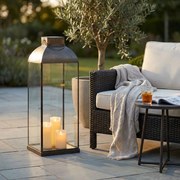 CHANEL - lanterna in vetro e acciaio