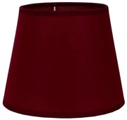Duolla - Paralume per lampada da terra CLASSIC L E27 diametro 38 cm bordeaux