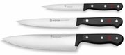Wüsthof GOURMET set coltelli da cucina 3 pz nero
