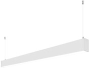 Profilo Lineare Alluminio a Sospensione per Striscia LED 1m e 2m Variante Lunghezza 2 Metri