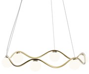 Rebello Decor - Circle of Life Lampada a Sospensione Ø91 Brass/Opal Rebello Decor