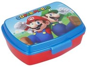 Contenitore per Sandwich Super Mario Plastica Rosso Azzurro (17 x 5.6 x 13.3 cm)