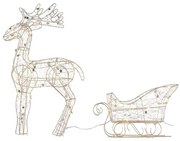 Decorazione natalizia LED LED/3xAA bianco caldo