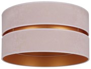 Duolla - Plafoniera DUO 1xE27/15W/230V diametro 40 cm beige/oro