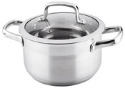Lamart - Pentola con coperchio 20 cm in acciaio inox