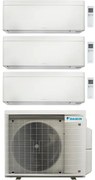 Climatizzatore Trial Split Inverter Daikin Stylish 9000-9000-12000 BTU Wi-Fi A+++ (3MXM52A + FTXA25CWx2 + FTXA35CW)