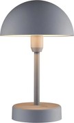 Nordlux - Lampada da tavolo ricaricabile dimmerabile per esterni ELLEN LED/2,8W/3,7V IP44 grigio