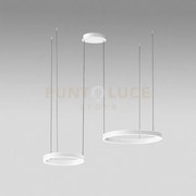 Criseide s/2d - lampadario a sospensione 2 luci led 3000k 3200lm 60...