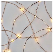 Catena LED da esterno natalizia 100xLED/15m IP44 bianco caldo