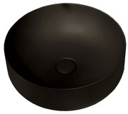 Lavabo D'Appoggio 40 Cm Kerasan "Nolita" Nero Opaco