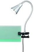 Lampa a morsetto led c/flex alluminio arras r22711187