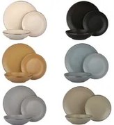 Servizio 18 piatti in Stoneware Sahara