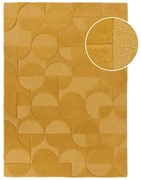 Tappeto in lana gialla 200x290 cm Gigi - Flair Rugs