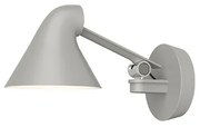 Louis Poulsen - NJP Box LED Applique da Parete 2700K HW Short Light Alu/Grey Louis Poulsen