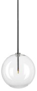 Sospensione Contemporanea Equinoxe Metallo Cromo 1 Luce 2W 3000K D20Cm