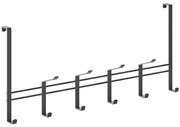 Appendiabiti in metallo nero 45 cm Lava - Metaltex