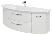 Mobile da bagno sotto lavabo PELIPAL Cassca L 139 x H 48 x P 46.2 cm 2 cassetti 2 ante, lavabo non incluso