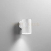 Applique led polo bianca tonda 8w 980lm cct 3000k / 4000k ip65 7,8x...