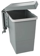 Cestino per rifiuti in plastica incorporato da 18 l Swing 2.0 - Elletipi