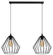 Lampadario su filo CEED M 2xE27/60W/230V