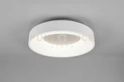 Plafoniera girona con variazione intensità metallo bianco opaco 671...
