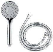 WENKO 24918100 - Doccetta BASIC LINE 9,5x9,5 cm cromo lucido/argento